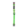 Waggety Padded Dog Collar - Adjustable, Comfortable Fit, Durable Polyester - Green - Dista
