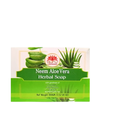 Guru Prasadam Neem Aloe Vera Herbal Soap - Distacart