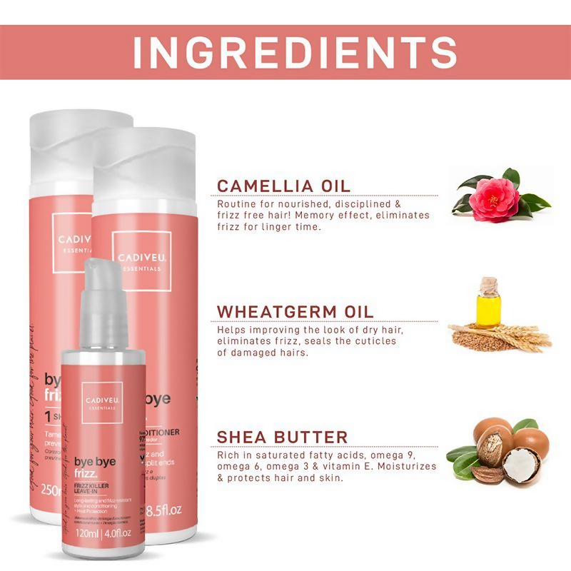 Cadiveu Bye Bye Frizz Combo - Distacart