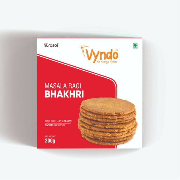 Vyndo Masala Ragi Bhakhri - Distacart