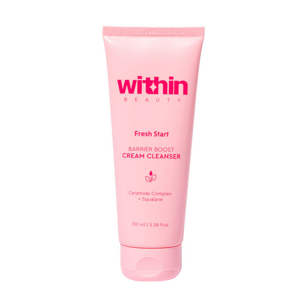 Within Beauty Fresh Start Barrier Boost Cream Face Cleanser - Distacart