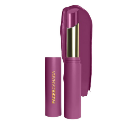 Faces Canada 3 in 1 LongStay Matte Lipstick - Haute Plum 08 - Distacart