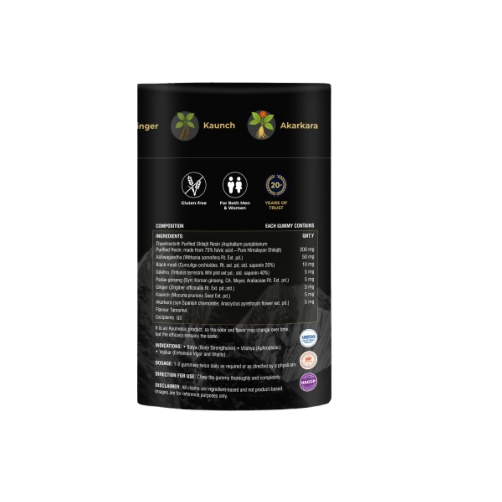 Ventin Organics Pure Himalayan SJ Gummies - Distacart