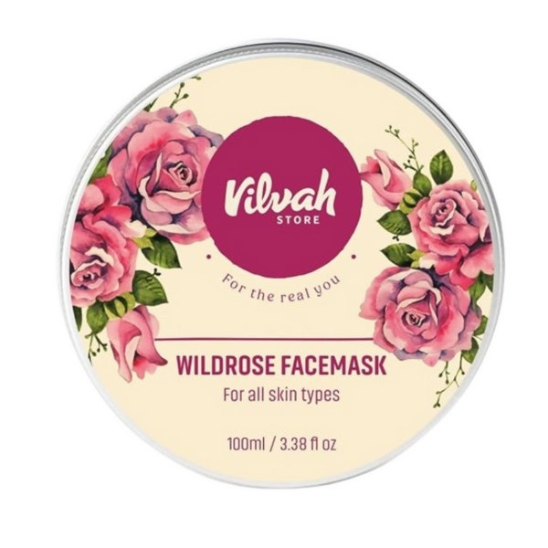 Vilvah Store Wild Rose Face Mask
