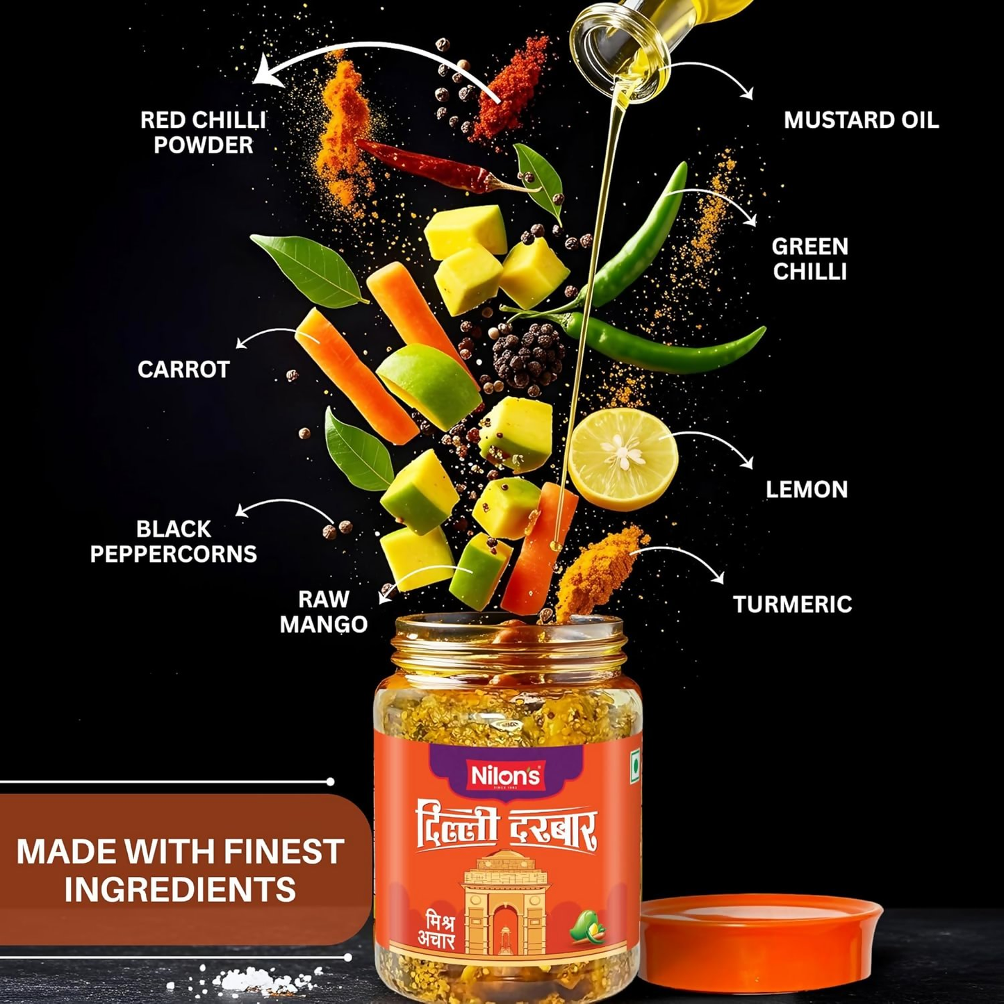 Nilon's Delhi Darbar Mixed Pickle - Dista