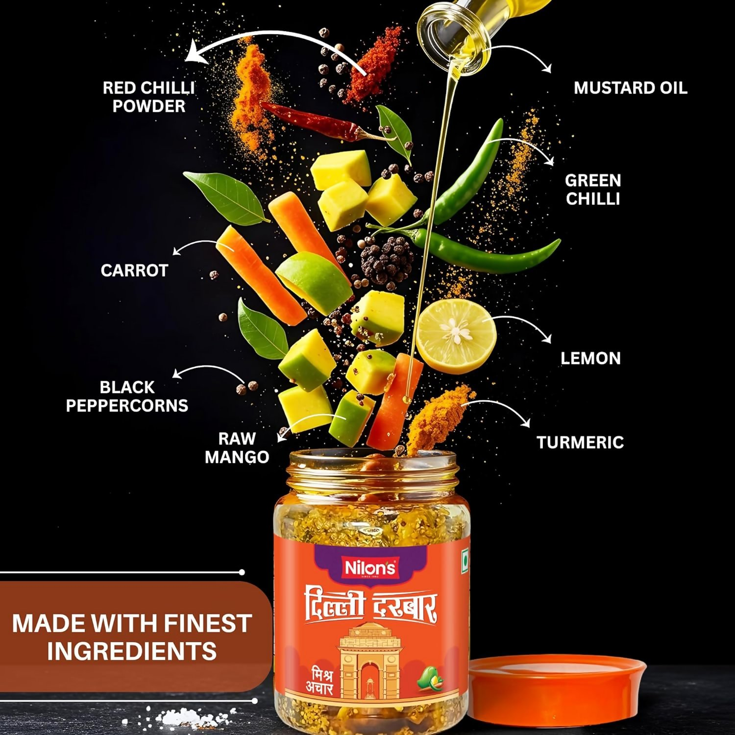 Nilon's Delhi Darbar Mixed Pickle - Dista