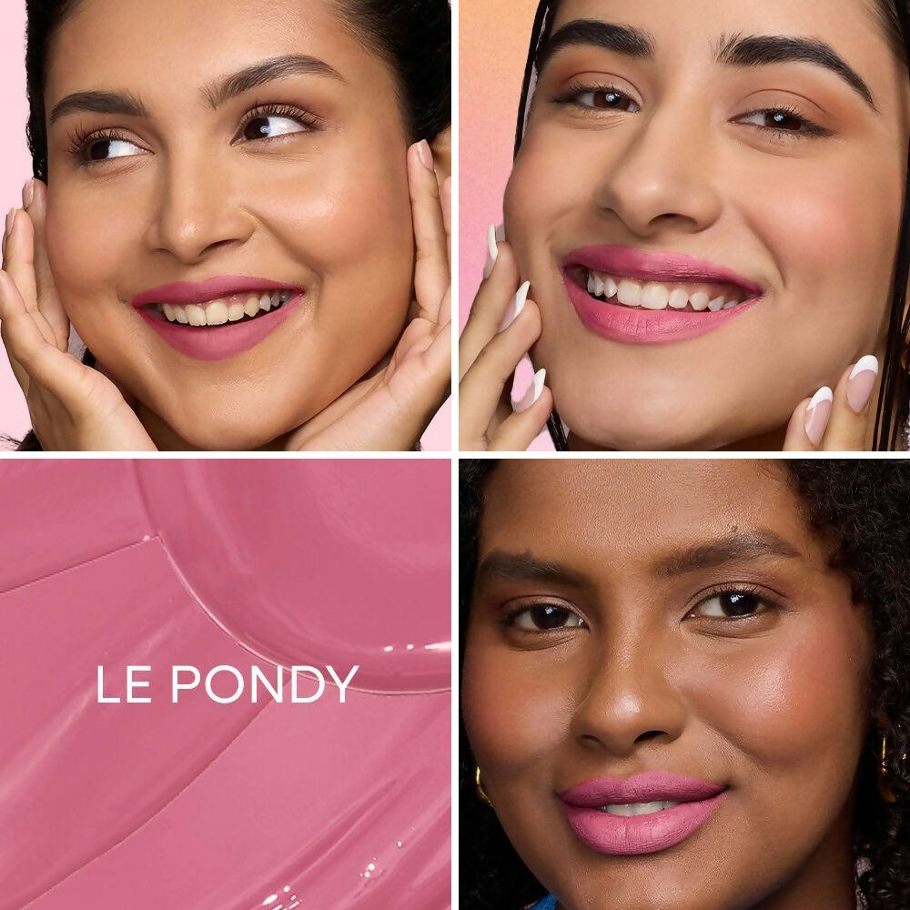 Nykaa Matte To Last ! Transferproof Liquid Lipstick - Le Pondy-15 - Dista