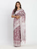 Shree Shyam Fashion Linen Cotton Sea Green Saree - Distacart
