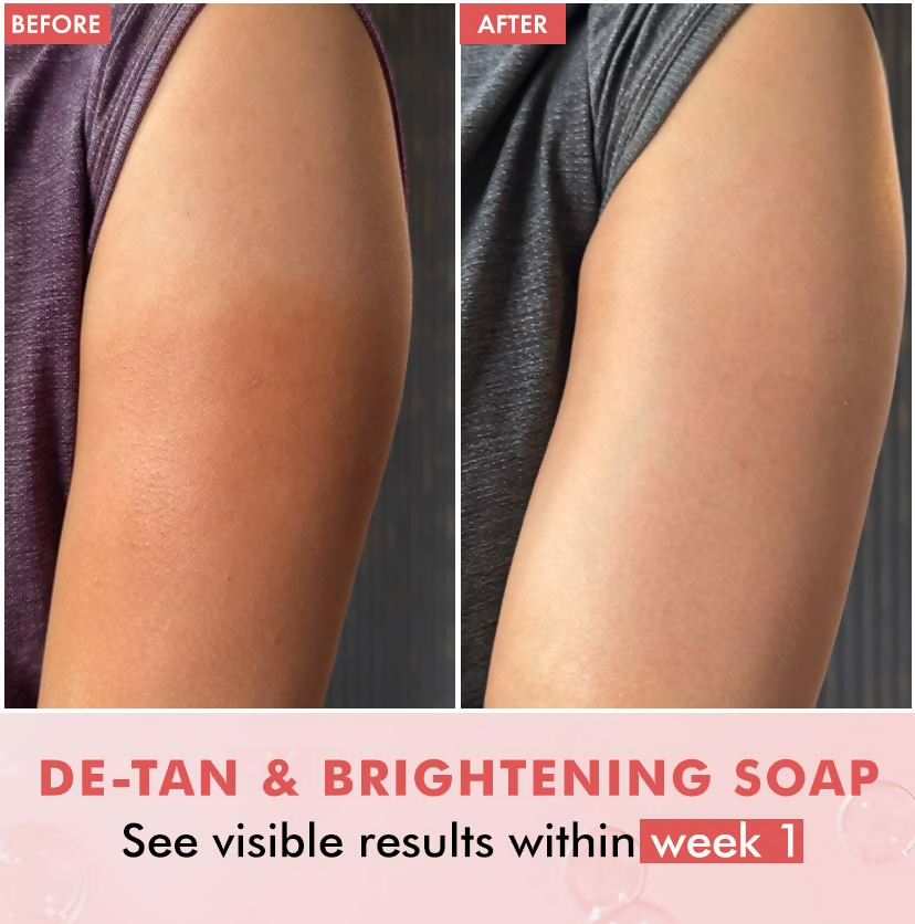 mCaffeine Guava Fizz De-Tan Soap