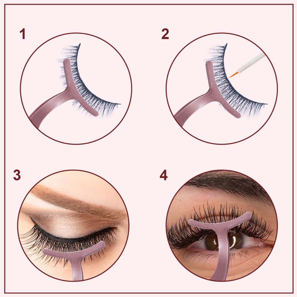 Bronson Professional Eyelash Curler Extension Applicator Remover Clip False Eyelashes Tweezer Nipper - Dista