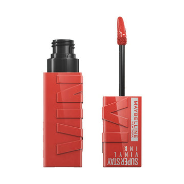 Maybelline New York Super Stay Vinyl Ink Liquid Lipstick, Instant Shine Lasts Up To 16H - 65 Saucy - Distacart