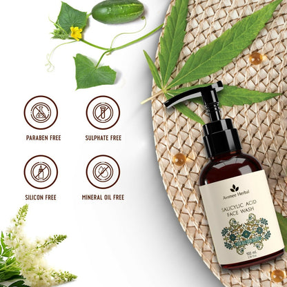 Avimee Herbal Salicylic Acid Face Wash - Distacart