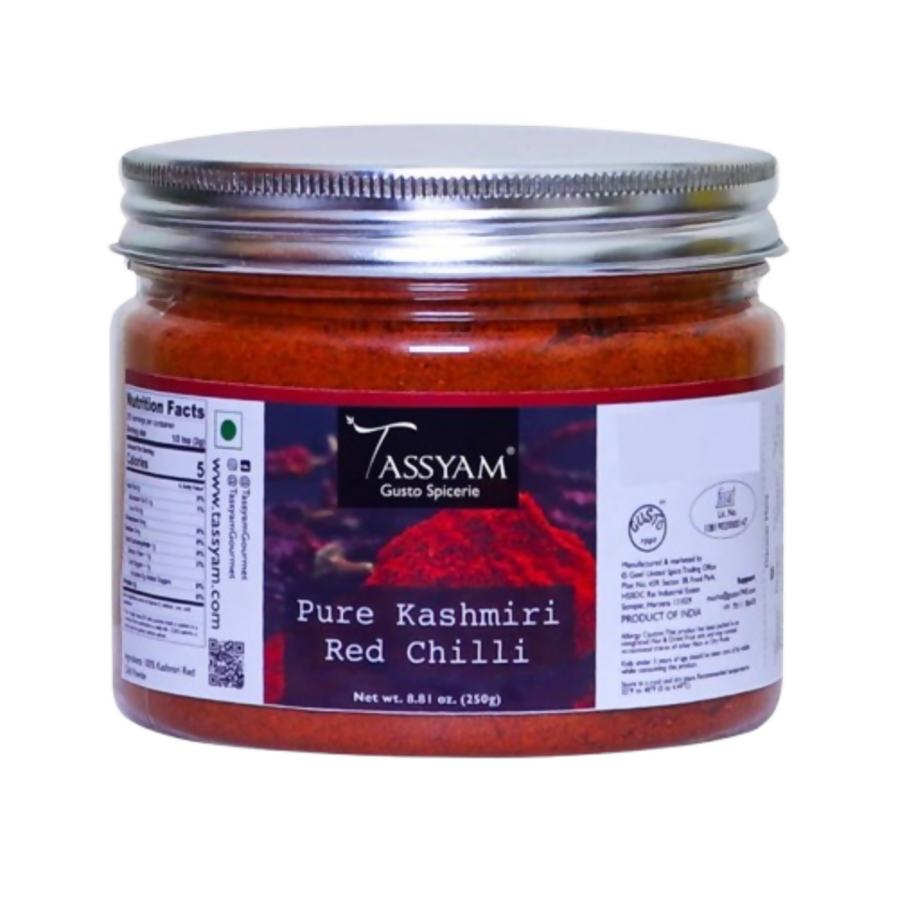 Tassyam Organics Pure Kashmiri Red Chilli Powder - Distacart