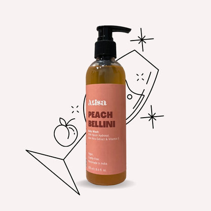 Atisa Peach Bellini Body Wash - Distacart