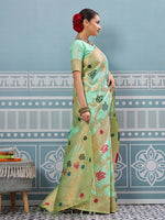 Thumbnail for Astita Pista Silk Saree