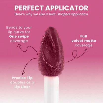 NY Bae Velvet Mousse Liquid Lipstick - Passionate Plum 03 - Distacart