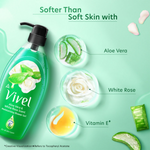 Thumbnail for Vivel Aloe Vera & White Rose Scent Moisturizing Shower Gel