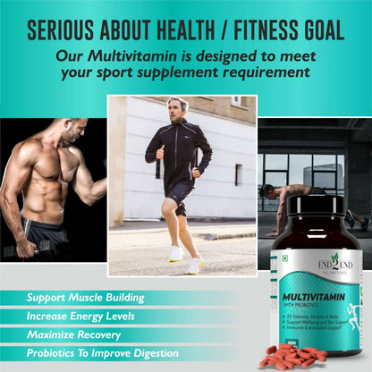 End2End Nutrition Multivitamin Tablets - Distacart