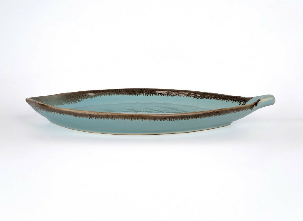 Simply Soho Meadow Leaf Platter - Distacart