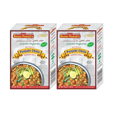 Ustad Banne Nawab's Punjabi Chole Garbanzo Gravy Mix - Distacart
