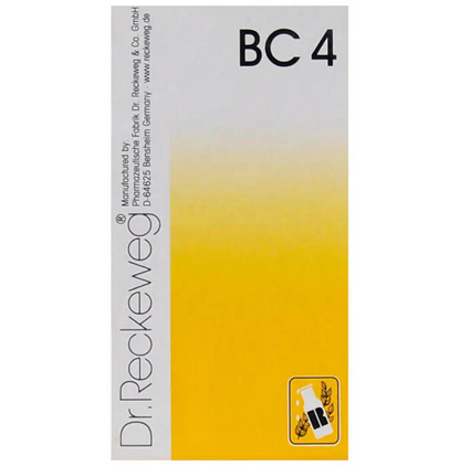 Dr. Reckeweg Bio Combination 4 (BC 4) Tablets - Distacart
