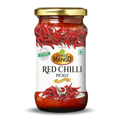 Three Mango Red Chilly Pickle - Distacart