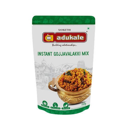 Adukale Instant Gojjavalakki Mix - Distacart