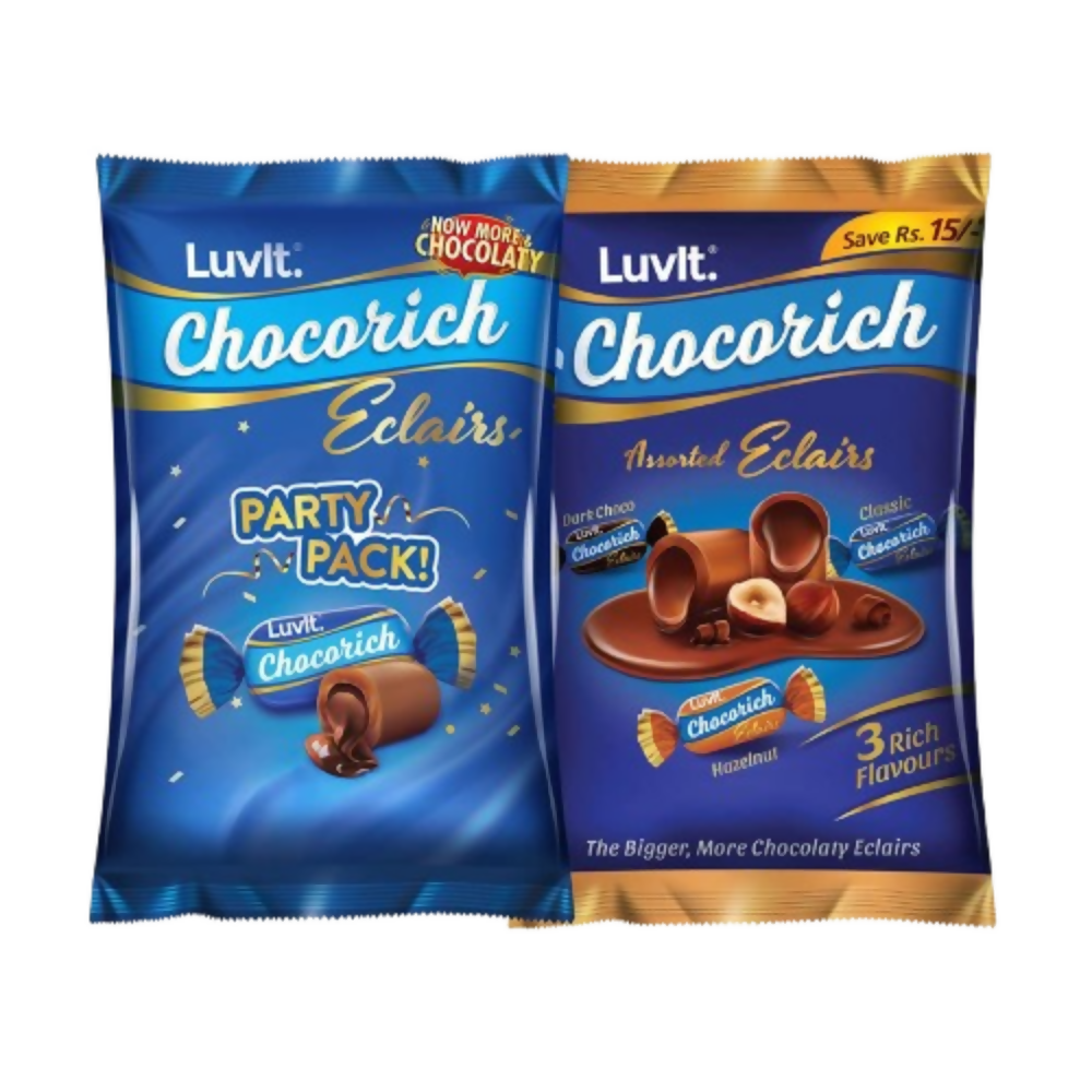 LuvIt. Chocorich Assorted Eclairs - Distacart