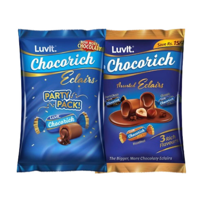 LuvIt. Chocorich Assorted Eclairs - Distacart