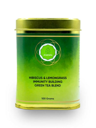 Anahata Hibiscus & Lemongrass Immunity Boosting Green Tea Blend - Distacart