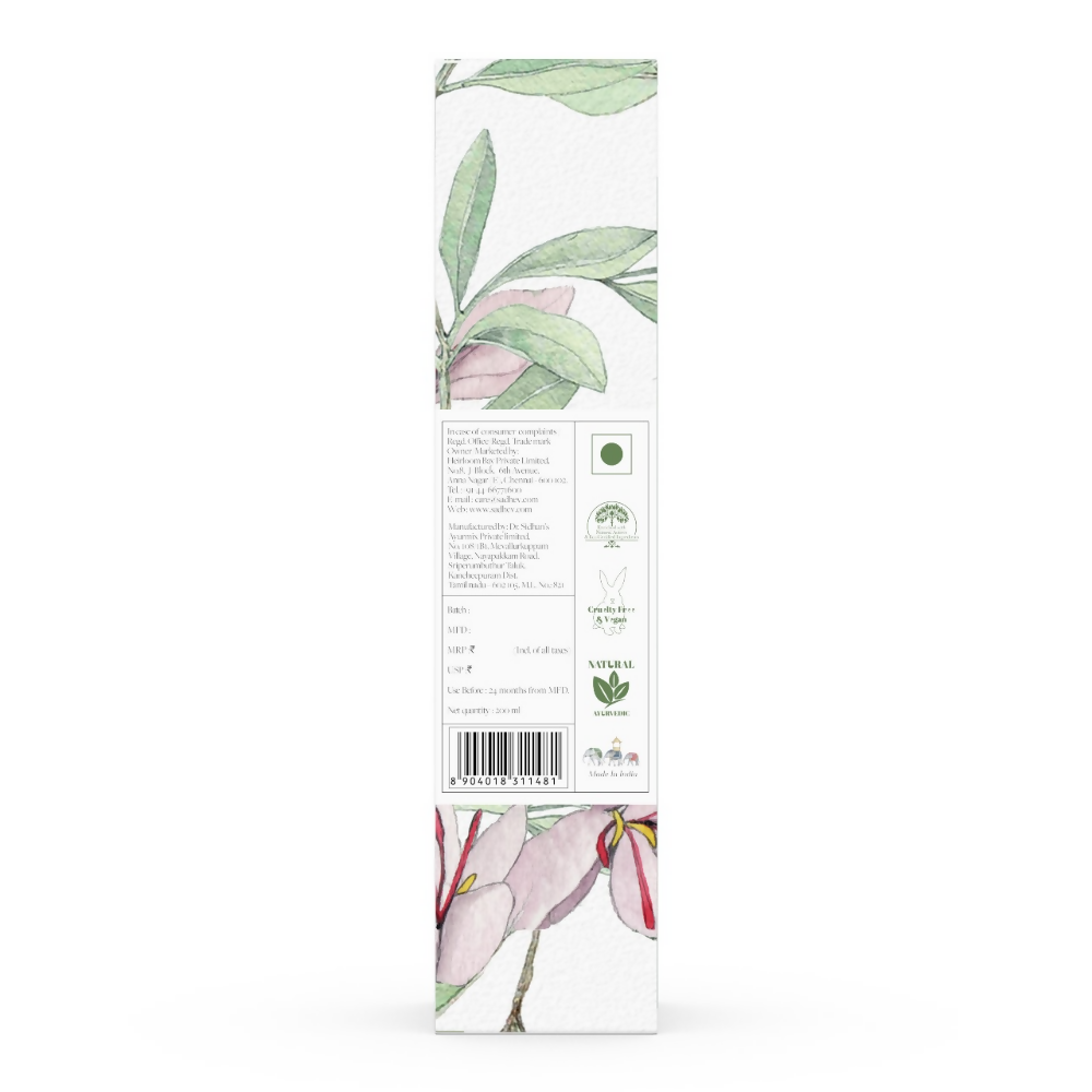 Sadhev Ayurvedic Facial Cleansing Oil - Distacart