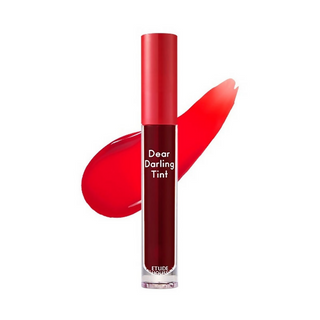 Etude House Dear Darling Water Gel Lip And Cheek Tint Lipstick - Real Red - Distacart