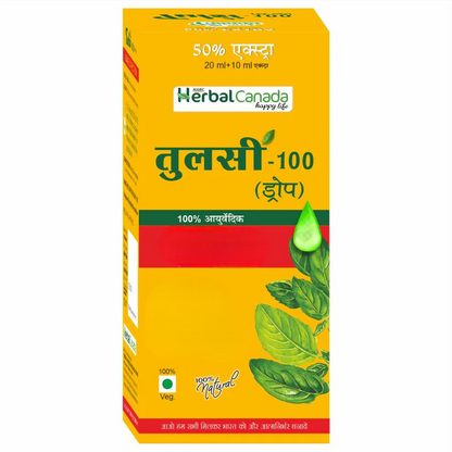 Herbal Canada Tulsi 100 Drops - Distacart