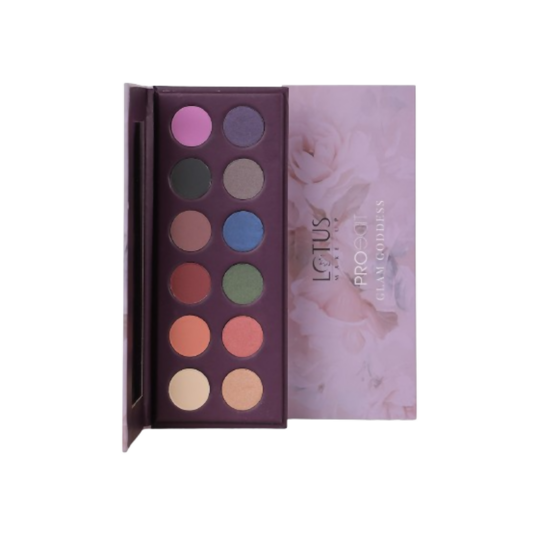Lotus Make Up Proedit Eye Primer Infused Eyeshadow Palette - Glam Goddess - Distacart
