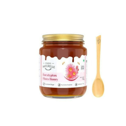 Farm Naturelle Eucalyptus Flower Honey - Raw, Unprocessed Wild Forest Honey - Distacart