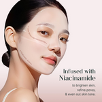 Thumbnail for Seoulskin Niacinamide Glass Skin Overnight Mask – Korean Face Mask Sheet - Distacart