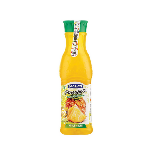 Mala's Whole Crush Pineapple Juice - Distacart