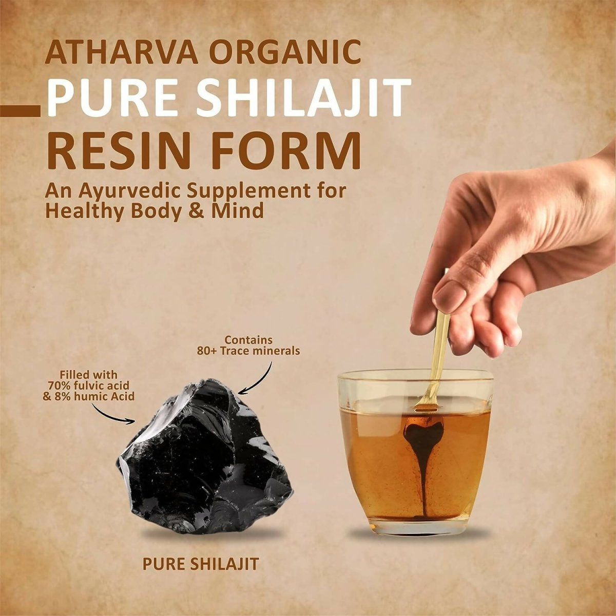 Atharvaa Organic Himalayan Pure Sj - Distacart