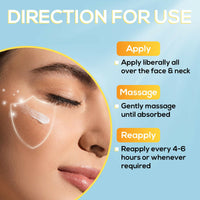 Thumbnail for Renee Pore Minimizing Sunscreen Spf 50 With 5% Hyaluronic Acid & 2% Niacinamide For All Skins