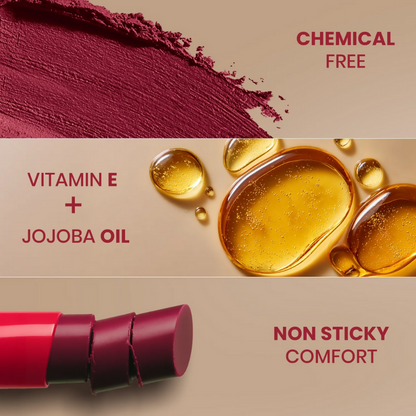 NY Bae Transfer-proof Matte Crayon Lipstick – Sangria 03 - Distacart