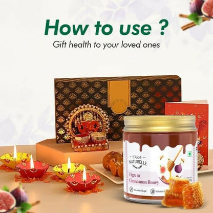 Farm Naturelle Figs in Cinnamon Honey Sweet & Healthy Delight - Distacart