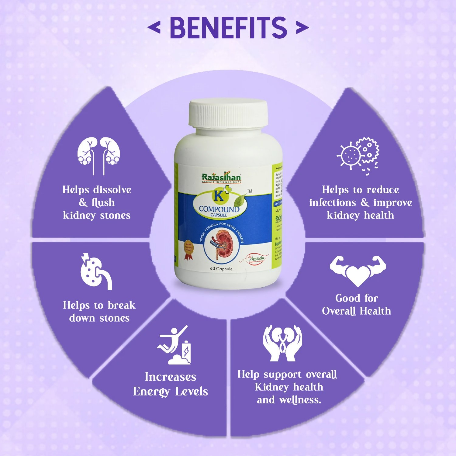 Rajasthan Herbals K+ Compound Capsules