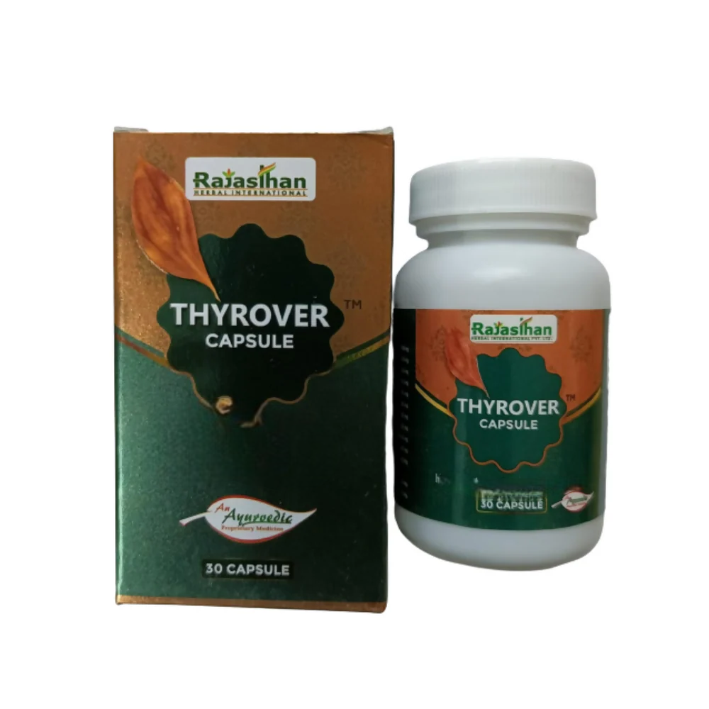 Rajasthan Herbals International Thyrovrer Capsules - Distacart
