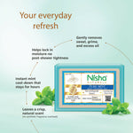 Thumbnail for Nisha Mint Body Cleansing Soap Bar - Distacart