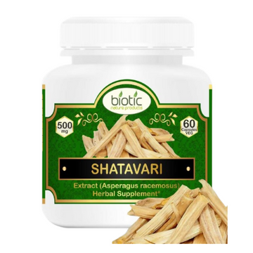 Biotic Shatavari Capsules For Women & Men - Distacart
