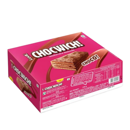 LuvIt Chocwich Brown Crispy Wafer Chocolates - Distacart