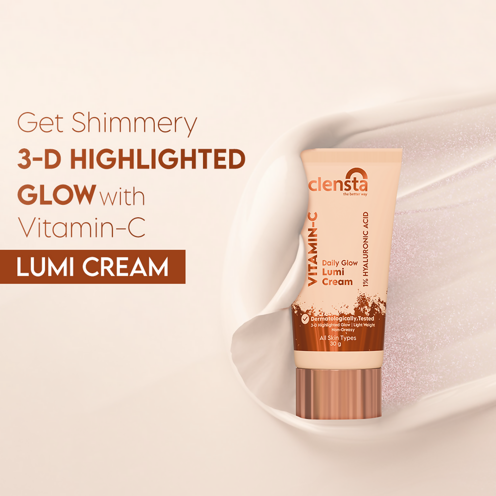 Clensta Vitamin C Daily Glow Lumi Cream - Distacart