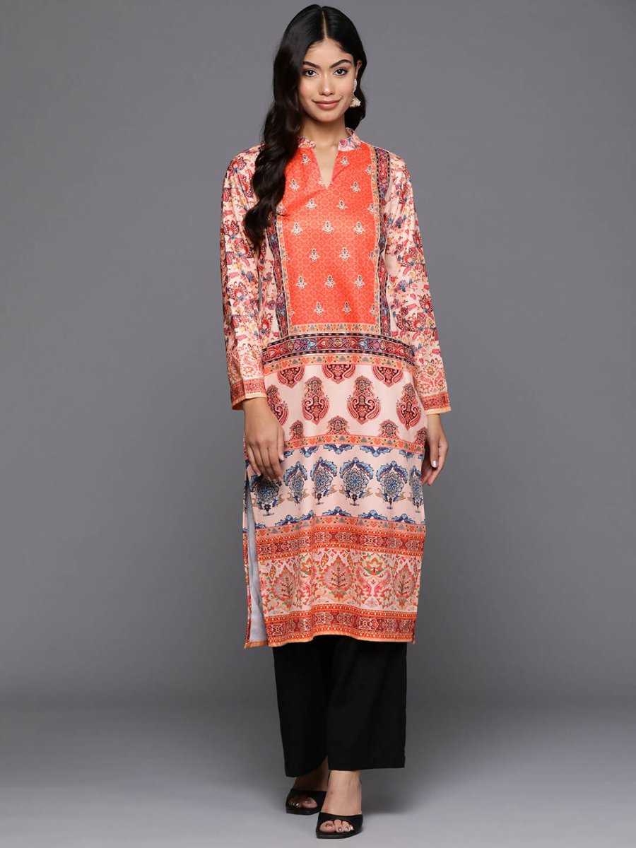 Ahalyaa Women's Traditional wear Kurta - Multi - Distacart
