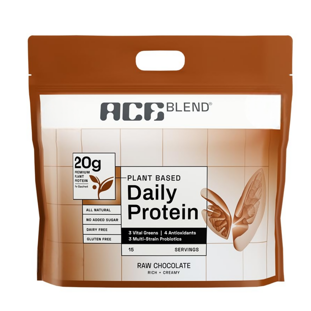 Ace Blend Daily 20G Plant Protein - Raw Chocolate - Dista