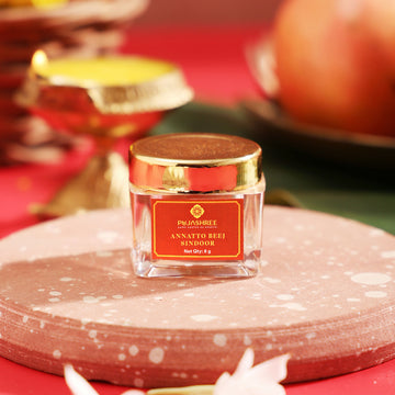 Pujashree Annatto Beez Sindoor – Traditional Sacred Sindoor for Puja & Religious Rituals - Dista